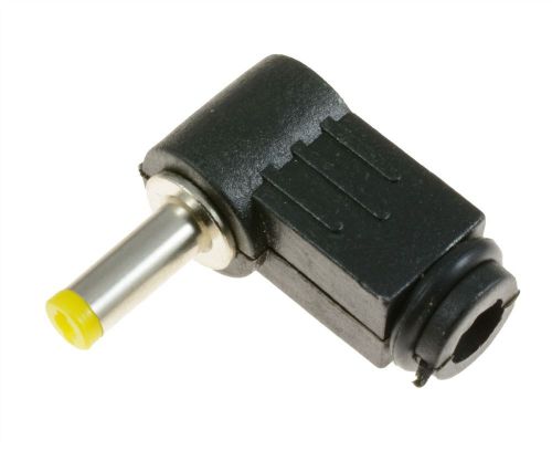 2x 1.7mm x 4.0mm male plug right angle l jack dc power tip connector for sale