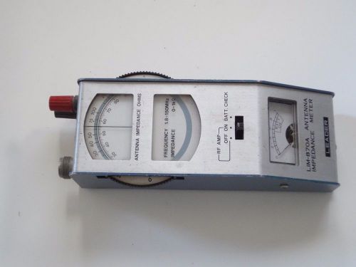 &#034;LEADER&#034; LIM - 870A   ANTENNA IMPEDANCE METER