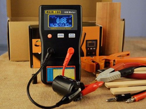 MESR100 V2 AutoRanging In Circuit ESR Capacitor Meter Tester Up to 0.001 to 100R