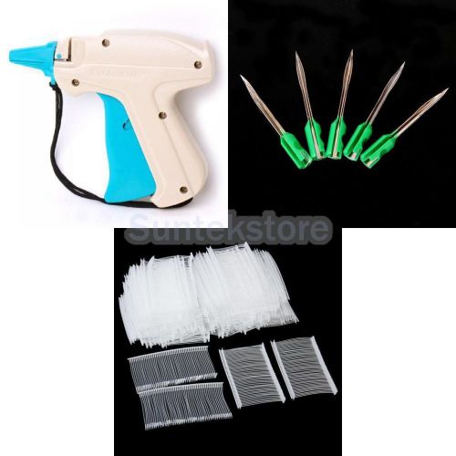 Garment Clothes Tagger Price Label Tagging Gun, 5000 2&#034; Tag Barbs, 5pcs Needles