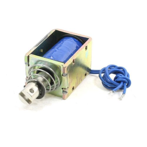 DC 12V Pull Type Open Frame Solenoid Electromagnet Holding Force 25N