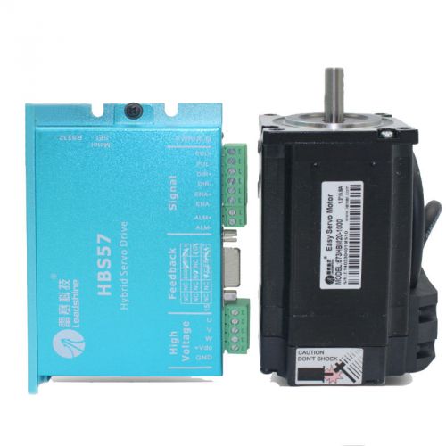 NEW Leadshine 3-Phase Hybird servo Drive HBS507+573HBM20-1000 2.0N.m Motor