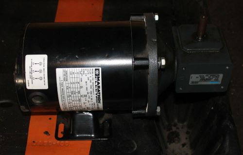 MARATHON ELECTRIC CVC 56H17T2011A P MOTOR WITH EMERSON RAIDER 100Q56LR10 (8284)