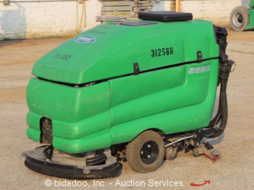 2010 Tennant 5680 Electric Walk Behind 28&#034; Floor Scrubber Warehouse Cleaner