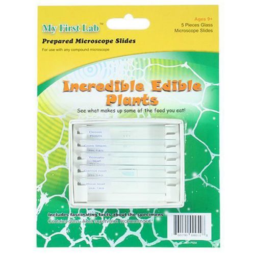 NC-10850  Incredible Edible Plants Prepared Slide Set PS54