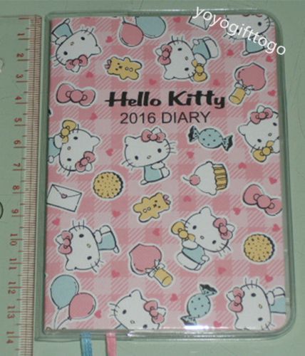 2016 Sanrio Hello Kitty Schedule Book Diary Planner Notebook