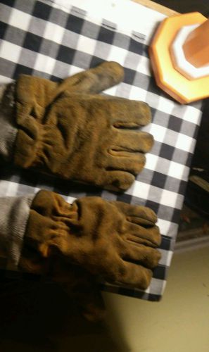 HONEYWELL GL-7500-XL Firefighters Gloves, XL, Cowhide Lthr, PR