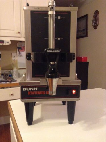 BUNN-O-MATIC 1.5 GPR-FF GAL SATELLITE SERVER W/ BAIL HANDLE &amp; RWS1 COFFEE WARMER