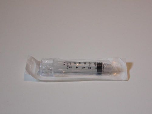 EXELINT DISPOSABLE SYRINGE 5 CC / ML Luer Lock Tip Sterile Pyrogen-Free NEW SEAL