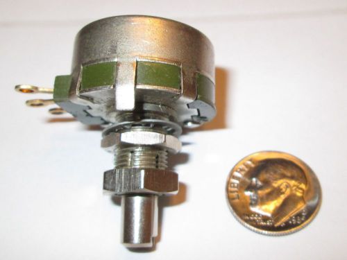 2.5K OHM 2 WATT POTENTIOMETER CLAROSTAT  LOCKING W/SHAFT  1 PCS. NOS