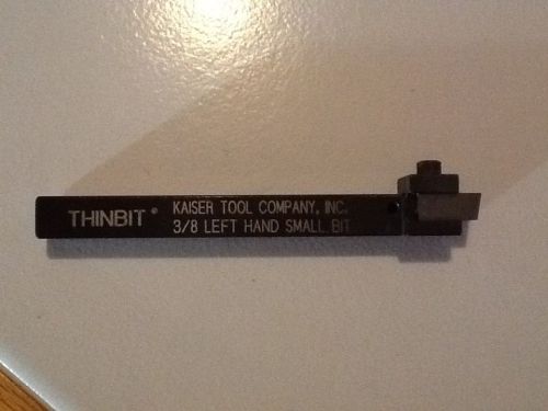 THINBIT KAISER 3/8&#034; LEFT HAND SMALL BIT TOOLHOLDER  LATHE