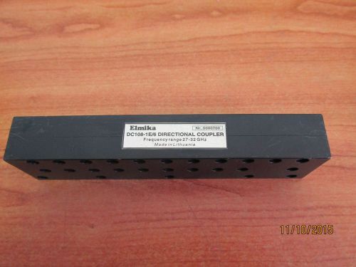 ELMIKA DC108-1E/6 27-32GHz DIRECTIONAL COUPLER