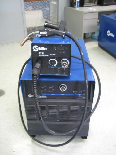 Miller dimension 652 &amp; 22a wire feeder multi-process mig welder for sale