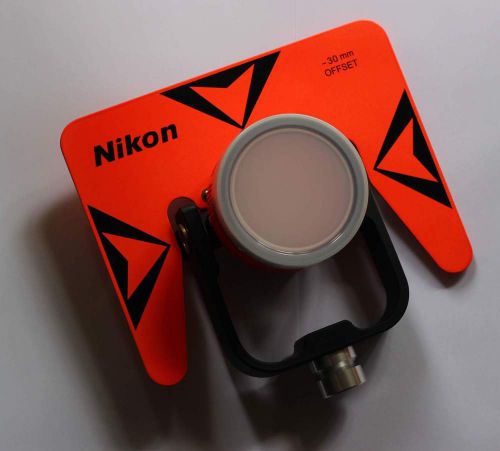 NEW RED COLOR SINGLE PRISM PRISMS FOR NIKON TOTAL STATION STATIONS