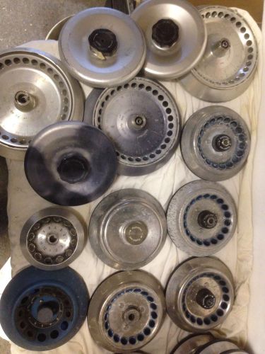 Lot of 28 Microfuge rotors