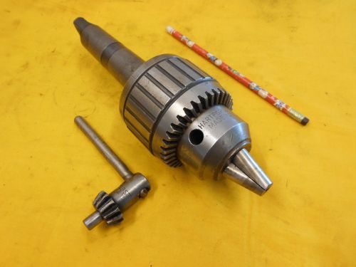 4 MORSE TAPER SHANK - 3/4&#034; DRILL CHUCK mill lathe tool holder JACOBS 18N SUPER