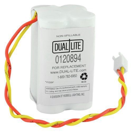 Dual-Lite 0120894 4.8-volt 4 AA Type Cells New Nickel Cadmium Battery