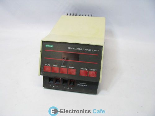 Bio-Rad 200/2.0 Electrophoresis Power Supply