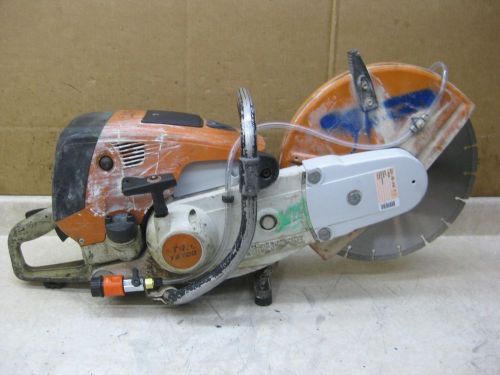 Stihl ts700 99cc 6.7hp cutoff concrete 14&#034; diamond saw +water kit! 30 day wrnty! for sale