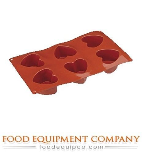 Paderno 47742-32 Mold heart mini 1.63 oz 2&#034; W x 2-1/8&#034; L x 1.375&#034; H mold...