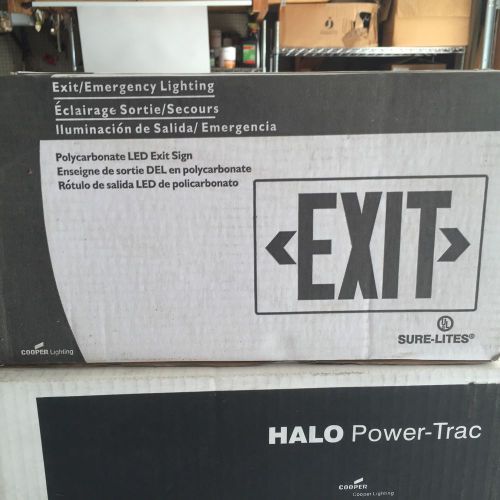 2 New Led EXIT Signs  Sure-lite