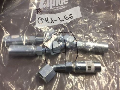 4 for 1 price c21608 04u-l66 1/4&#034; x 3/8&#034; elbow 45 c-o-c female swivel fitting for sale