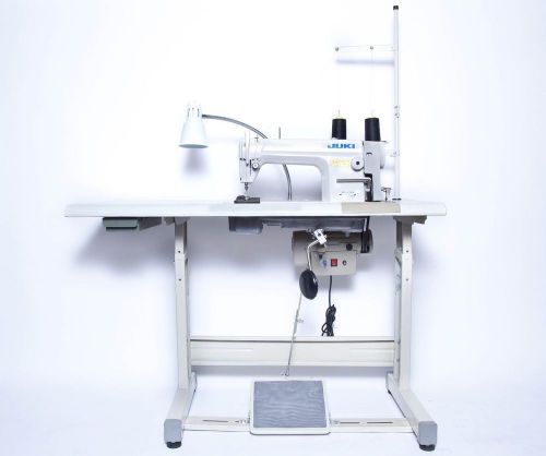 Juki ddl-8700 sewing machine with servo motor, stand &amp; led-10 light, unassambled for sale