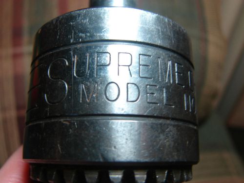 JACOBS SUPREME  MODEL  NO 6T6   6 TAPER  0-1/2 CAP   drill chuck LOT 26