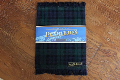 NEW Pendleton Blackwatch Tartan Mouse Rug Pad Mouserug