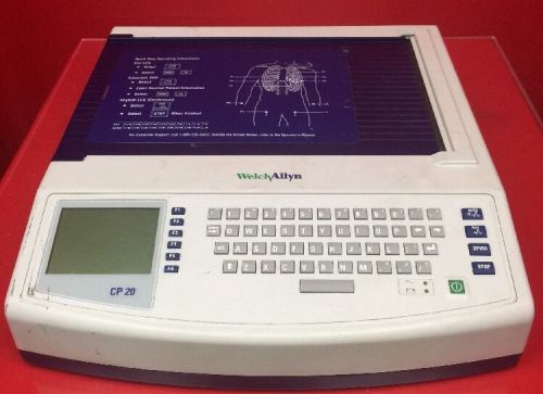 Welch Allyn CP XX SERIES CP20 INTERPRETIVE ELECTROCARDIOGRAPH (EKG/ECG) w/ Power