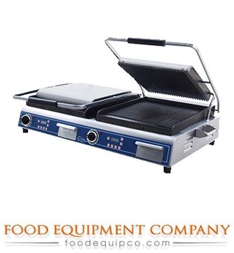 Globe GPGDUE14D Sandwich/Panini Grill  double  countertop (2) 14&#034; grills