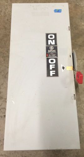 GE 200A 600V 3P Fusible TH3364 Disconnect Switch