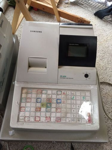 Samsung/SAM4 ER-650 Cash Register Used / refurbished  good working condition