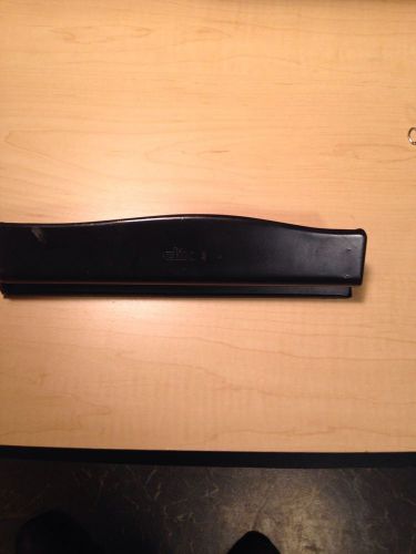 Vintage CLIX 3 Hole Paper Binder Punch  Black Metal New England USA