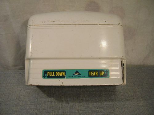 Art Deco Georgia Pacific GP Towel Dispenser American Automatic Paper Cabinet