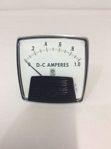 General Electric D-C AMPERS Panel Gauge Meter For Panel