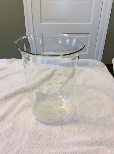 Pyrex 4000 ml. Beaker