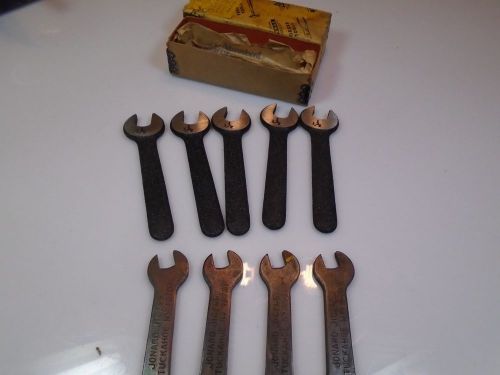 Vtg Armstrong JONARD Billings Heavy Duty LATHE Wrenches Machinist TOOLS W BOX