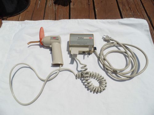 VISILUX 3M DENTAL VCL 100 VISIBLE CURING LIGHT UNIT WORKS DENETRON KERR USED