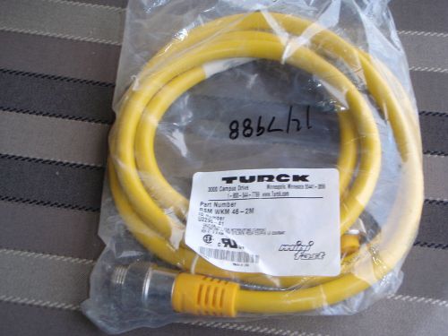 Turck  2 Meter Mini Fast 4 pole Female Cordset Straight Extension