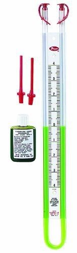 Dwyer Flex-Tube Series 1221 U-Tube Manometer, 300-0-300mm WC using Water/Mercury