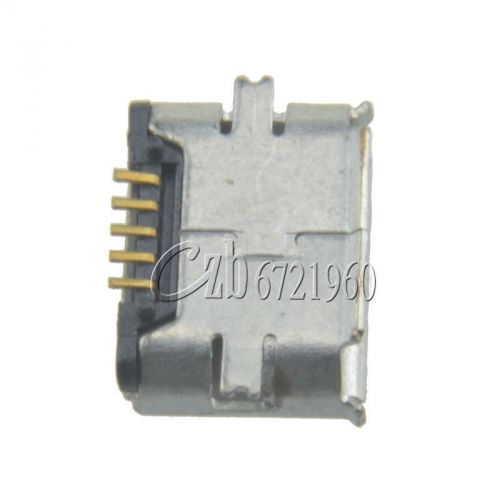 10pcs micro usb 5pin b type female jack socket connector for phone for sale