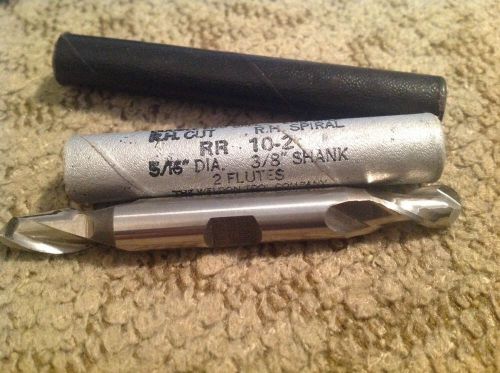 WELDON NO RR 10-2 DOUBLE END END MILL 5/16 Diameter 2 FLUTES