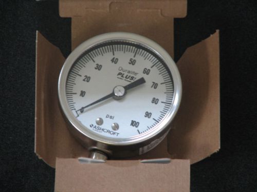 Ashcroft Duralife 251009SW02LXLL100 2-1/2&#034; PSI Gauge