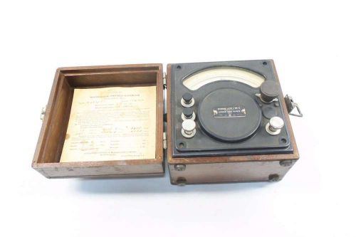 WESTINGHOUSE 1829730 TYPE PC PORTABLE AC WATTMETER D532204