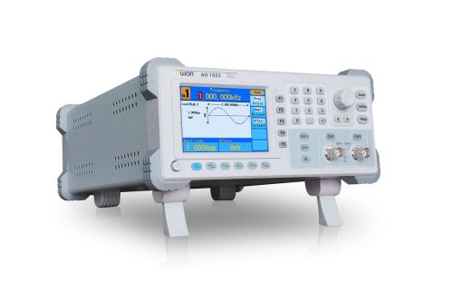 OWON AG1022 Waveform Function Generator 25Mhz 2chs sine square pulse ramp Arb US