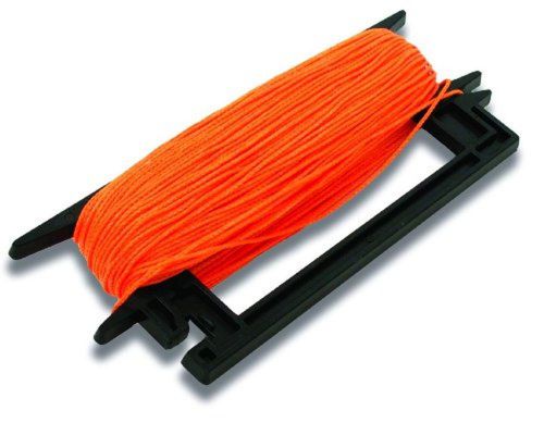 MARSHALLTOWN The Premier Line 921 250-Foot Mason&#039;s Line Winder Fluorescent Or...