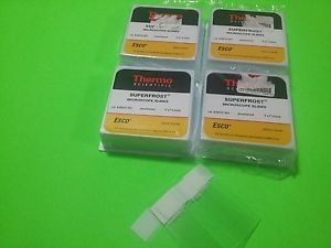 4 THERMO SCIENTIFIC SUPER FROST MICROSCOPE SLIDES -ESCO 4951F-001- 1/2 gross