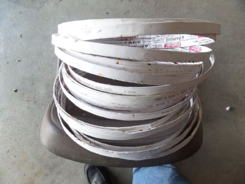 Lot of 6 Edgemaster Bandsaw Blades - 126&#034; x 5/8&#034; x .025&#034;