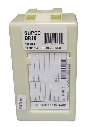 Dr10 supco 10-day disposable temperature recorder thermometer logger chart data for sale